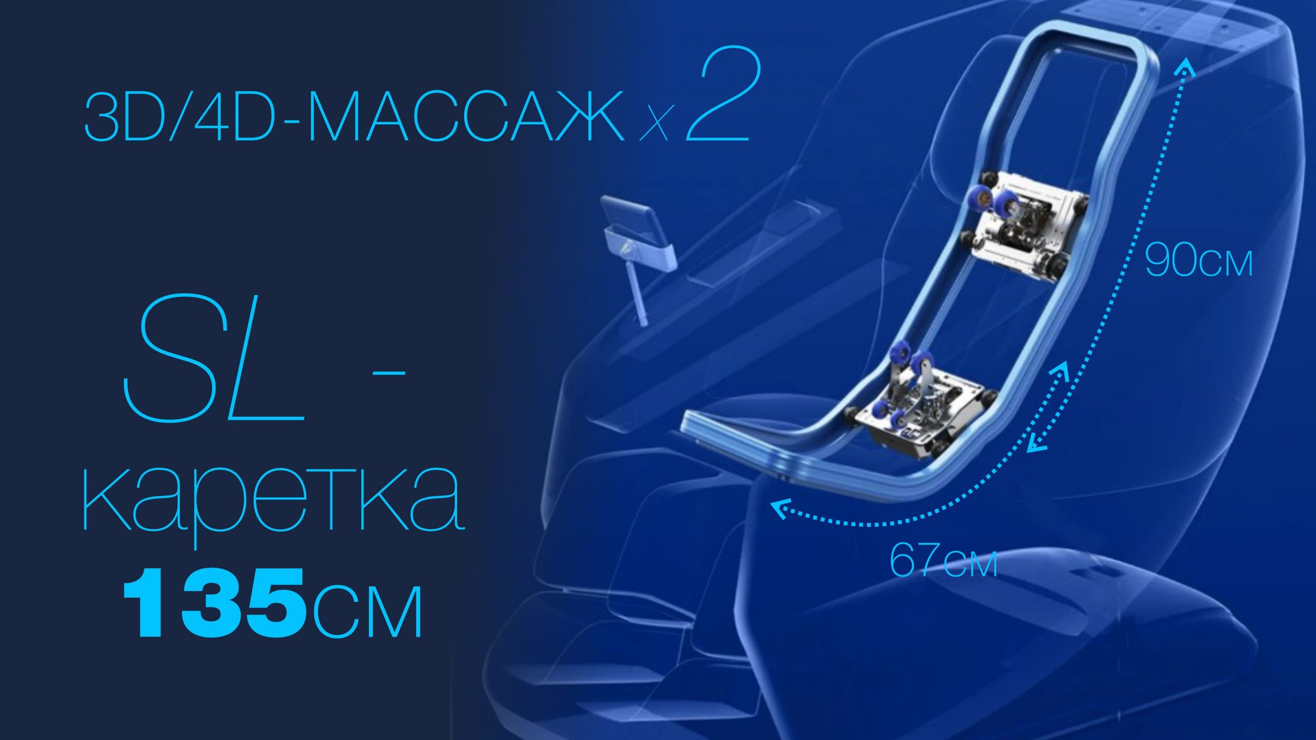 <span>Двойной</span> массажный <span>3D/4D-механизм</span>