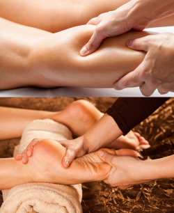 Роликовый <span>массаж голеней и стоп</span>